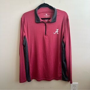 University of Alabama Men’s Colosseum Quarter Zip Pullover L